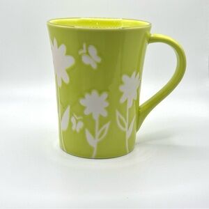 Starbucks lime green coffee mug 2007